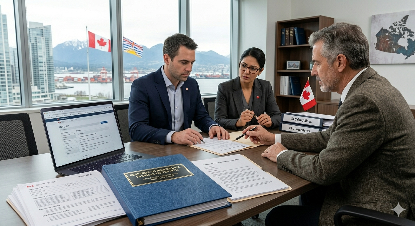 Response to Procedural Fairness Letter (PFL)
